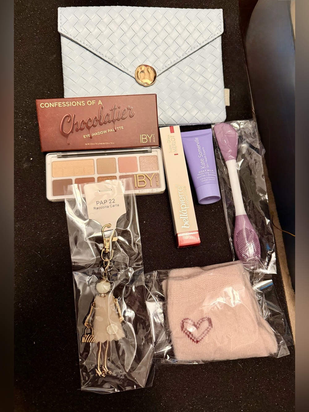💗Adorable Bundle of Cute Pouch, Makeup, Skincare, Socks and Bag Charm💗 - NEW